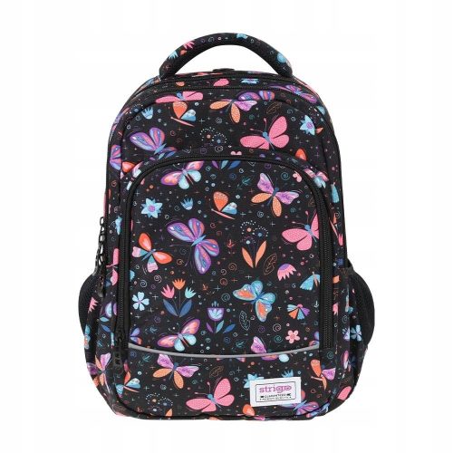 Hátizsák az iskolába - Backpack Strigo Misty Motylki és Flowers 20025 ST 24L