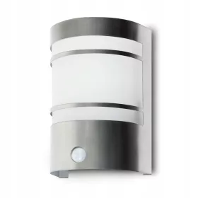    Kwazar Luminaire kerti fali lámpa, szürke és ezüst árnyalatokkal, E27 60 W