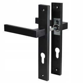   Handmet belső fogantyú hosszú, Négyzet alakú lemez, Billentyűzet kulcslyukkal, Billentyűzet betétlyukkal