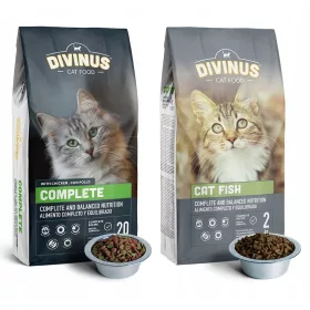   Granulátum macskáknak - DIVINUS CAT COMPLETE / HAL 36% Hús 2 x 2 kg