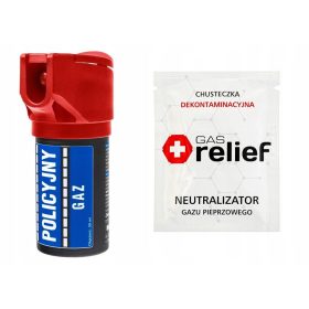 Könny spray - Police Pirospaprika spray 50 ml + WANDERCAPE