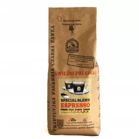 Espresso frissen pörkölt kávé Czarna Kawka 1kg