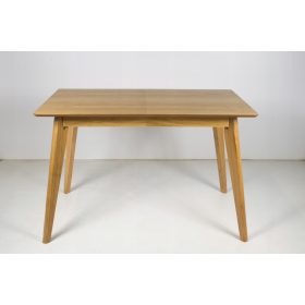 Skandináv asztal Carlos 130x80+2x40cm tölgy furnér