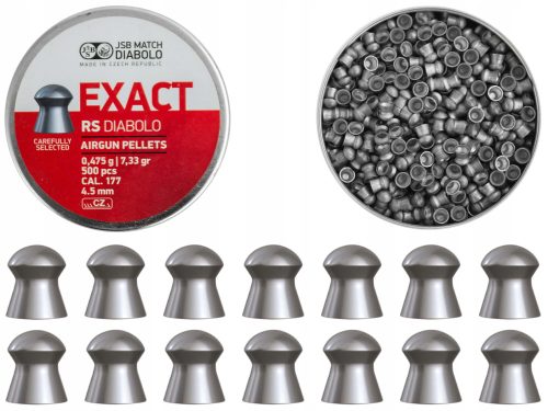 Patronok légpuskához - Diabolo pellet JSB Exact RS 4,52 mm 500 db.