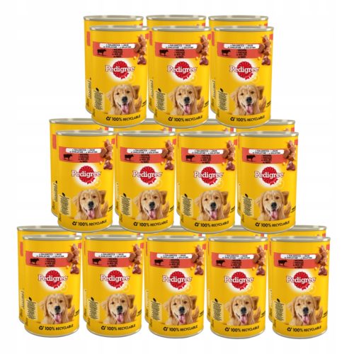  Pedigree wet food marhahús 0,4 kg