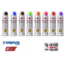   Amper geodetikus festék piros, fluoreszkáló, narancs, rózsaszín, zöld, sárga 500 ml