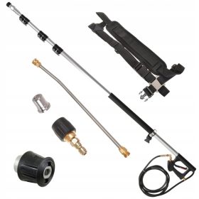   Hosszabbító rúd magasnyomású mosóhoz - 5,5 m-es teleszkópos lándzsa a Karcher K2-K7 PAS alátéthez