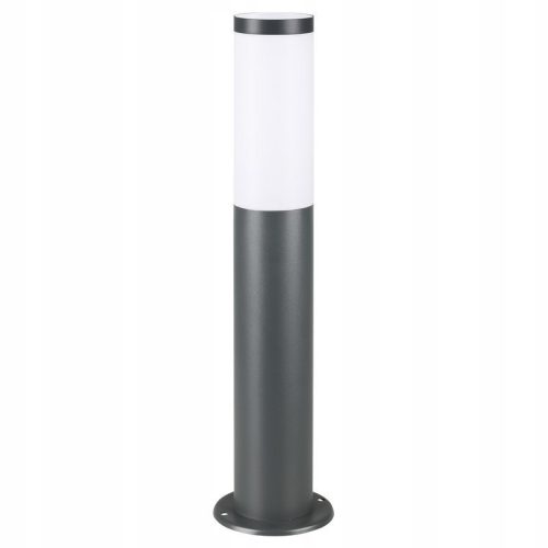  Wideshop E27 kerek világítóoszlop, 48 cm, szürke