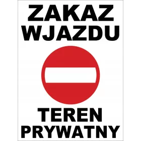 TÁBLÁZAT BELÉPÉS TILOS MAGÁNTERÜLET 60x90