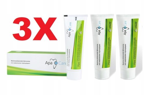 Fogkrém gyerekeknek - ApaCare 75ml Enamel remineralizációs paszta 3 db!!