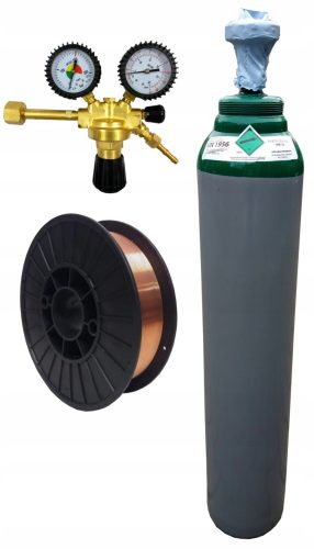 Hegesztési reduktor - ARGON CO2 KEVERŐ HENGER KÉSZLET SZÜKÍTŐDROZAT 5KG 0,8mm