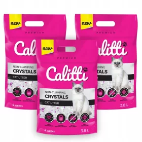   Alom nyulaknak és kis rágcsálóknak - Calitti kristályok por -mentes szilikon 3x3.8l
