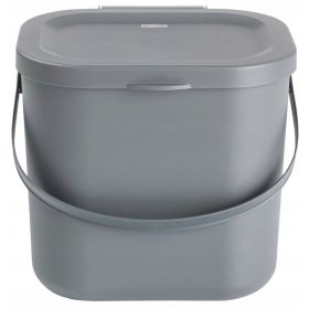   Szemetes szelektált hulladékgyűjtéshez - Rotho szegregációs tartályok 6 l-es, 1 rekeszes