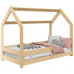  Egyszemélyes ágy gyerekeknek - Bed Baby House 160x80 gyermekek számára Pine D5
