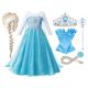 Lány jelmez - ELSA OUTFIT RUHA SZETT ELSA 110 - 116 4-5 év