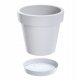  Prosperplast virágcserép 34,5 cm x 34,5 x 31,1 cm átmérő 34,5 cm műanyag fehér