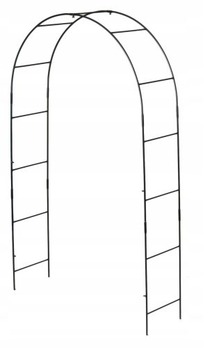 Pergola - Fém pergola Ornatum ív 230 cm, fekete