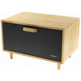   Kenyértartó doboz - Klausberg egyrészes táska, fekete bambusz