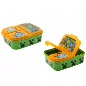   Tizedik doboz, üveg - Minecraft ebéddoboz reggeli szendvics doboz