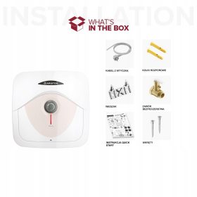    KAZÁN ELEKTROMOS FŰTŐ ARISTON ANDRIS DUNE RS 30 A MOSÓ FELETT