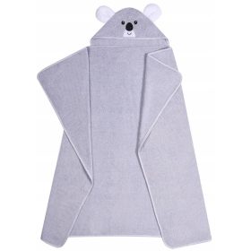   Baba törölköző kapucnival - Country Törölköző nagy 120x100 Hood pamut koal