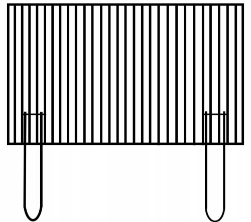  Jerzyk faszén grill 35 x 54 cm
