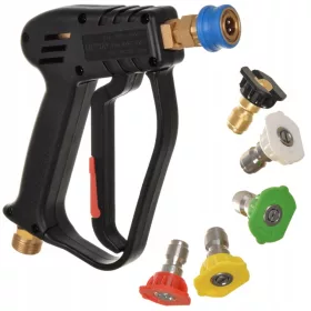   Pisztoly magasnyomású mosóhoz - Karcher pisztoly fúvókák halmaza a gyors kapcsoláshoz