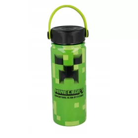  Tizedik doboz, üveg - MINECRAFT THERMOS vizes palack PBA nélkül, acél, 530 ml, fogantyú