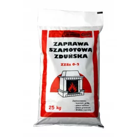   Kéményrendszer, tartozékok - Szamota habarcs Zduńska kandalló kemencékhez 25 kg