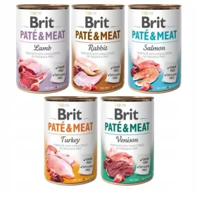  BRIT PATE&MEAT Pulyka 400g PULYKA 5+1 INGYEN