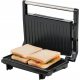 Kenyérpirító - 750 W-os grillsütő 2 szendvicshez