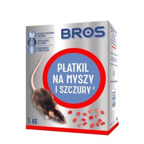   Egerek és patkányok elleni védelem - A Bros -t egérrel és patkányokkal 1 kg