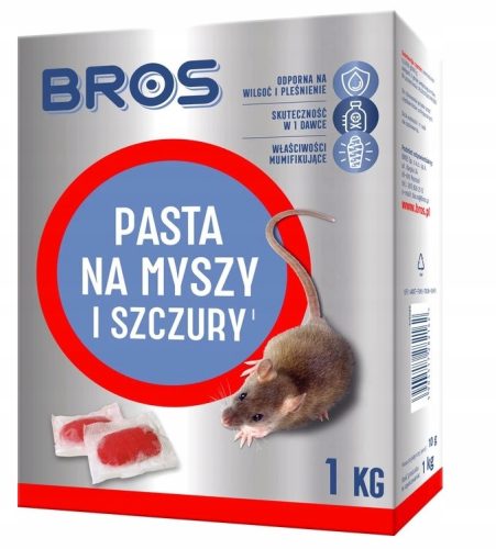Egerek és patkányok elleni védelem - Vigonz kuny nagy rágcsálók paszta 1,5 kg difenacum