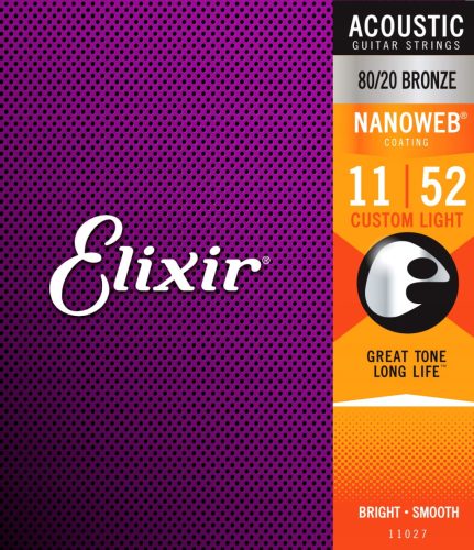  Elixir 11027 akusztikus gitárhúrok
