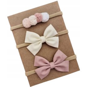   Gyermek fejpánt - Bezaktrane Bands csecsemők számára pompoma rózsák