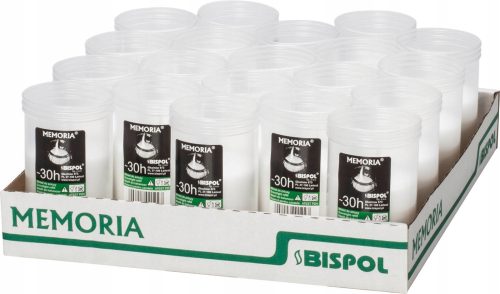 Gyertya sírhoz -  Bispol paraffin betétek gyertyákhoz 30H - 20 db