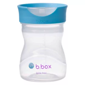   Bögre, üveg csecsemőnek - Edző csésze 240 ml 12 m+ áfonya b.box