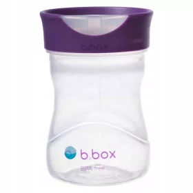   Bögre, üveg csecsemőnek - Edző csésze 240 ml 12 m+ szőlő B.box