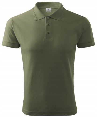 Katonai, vadászpóló - Klasszikus elegáns vadászpóló T -phirt khaki