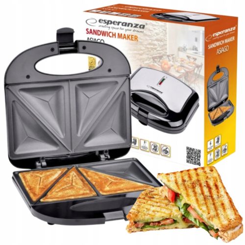  SZendvicssütő ASIAGO 1000W Esperanza