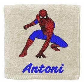   Törölköző - Pókember törülköző + név az óvodához 70x140cm