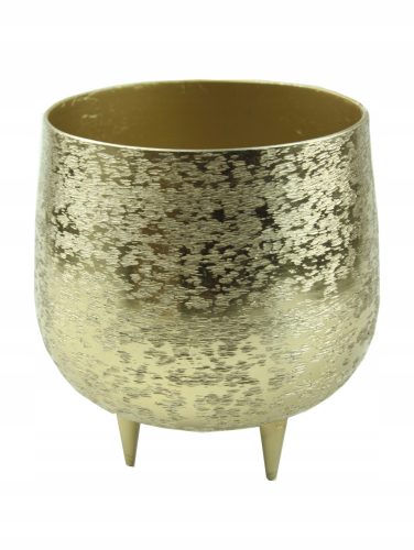 Virágcserepek - Dam-Dus virágcserép 15 cm x 12 x 15 cm, átmérő 12 cm, fém