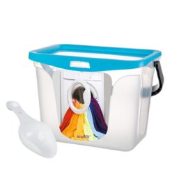 Élelmiszertartó - 6L-ES MOSÓPOR-TARTÁLY spatulával