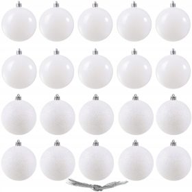 Karácsonyi díszek - Karácsonyfa Baables 8 cm 20 db.