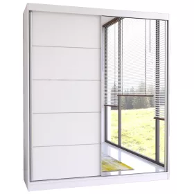 Csúszó ruhásszekrény Mega 03 180 cm tükörrel