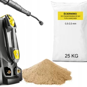   Homokfúvó készlet - Nedves csiszoló homok 0,5–2,0 mm csiszolóanyag