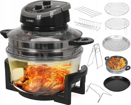  Lund 67642 Kombiwar 17 l fekete 1400 W