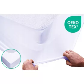    MATRACVÉDŐ 100x200 VÍZÁLLÓ ALAP RÁDIVAL 200x100 körül