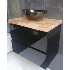  Szekrény felsővel MN-Color 39x60x51 cm fekete