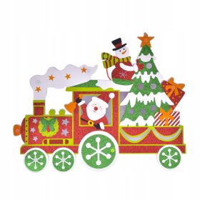   Karácsonyi gyertyatartó, lámpás - 890 MIKULÁSMODON KARÁCSONYI LÁMPA USB LED